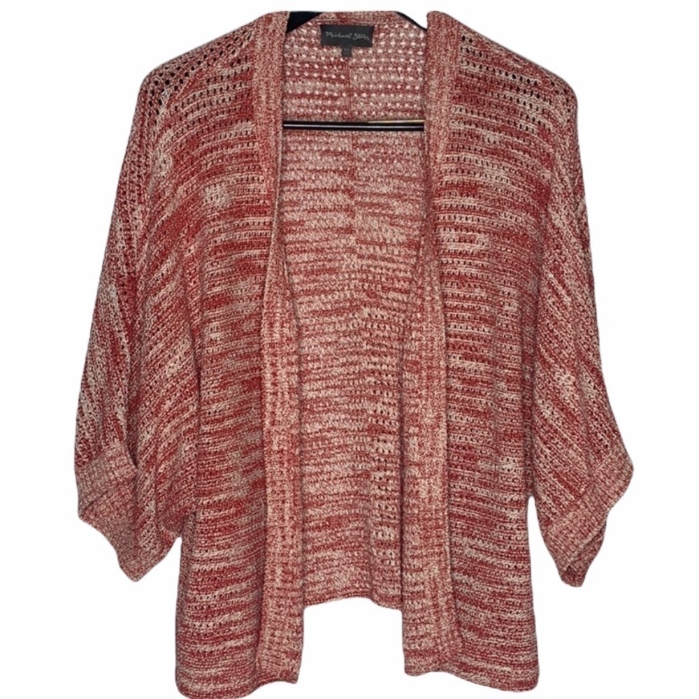 Michael Stars Kimono sleeve melange cardig…